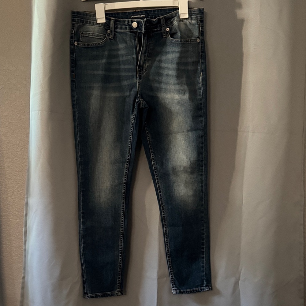 Calvin Klein Jeans Women's Dark Blue Skinny Jeans